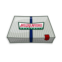 Krispy Kreme Donuts Thin Blue Line Vinyl Sticker - £2.38 GBP