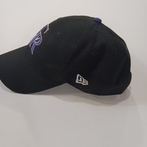 New Era RN#11493 CR Colorado Rockies Men's Back Strap Black Baseball Cap Hat image 6