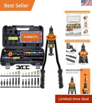 Rivet Nut Tool - 16” Rivnut Tool Kit with 13 Metric &amp; SAE Mandrels, 150 ... - $154.79