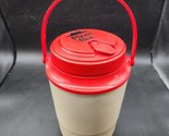 Vintage 1980’s Pizza Hut Logo 1/2 Gallon Thermos Water Cooler Jug By Got... - $21.75