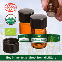 Helichrysum Italicum Organic - direct from distillery - 2 ml - £11.98 GBP