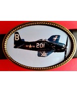 Fighter Planes of WWII - GRUMMAN F8F BEARCAT   Epoxy Photo Buckle - NEW! - $22.94 CAD