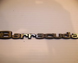 1971 72 73 74 PLYMOUTH BARRACUDA SELF ADHESIVE / STICK ON EMBLEM OEM #35... - $58.49