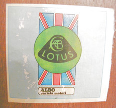 ALBO Sticker Variety Engines LOTUS ABC ABC Car Racing Car Sticker Vintage-
sh... - £11.39 GBP