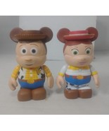 Disney VINYLMATION Toy Story Movie Lot Series 1 Woody &amp; Jessie - $42.36 CAD