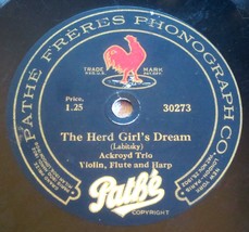 Ackroyd Trio - The Herd Girl&#39;s Dream / Serenade - Pathé Pathe 30273 - £27.29 GBP
