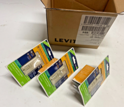 Leviton 3 Pack Self Test GFCI Outlet Switch GFCI 15 Amp 125 Volt Combo GFSW1-I - $55.74