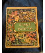 1873 Chat En Bottes 1st Édition Sixpenny Jouet Livre Walter Crane Edmund... - $10,556.91 MXN