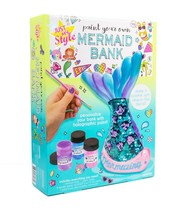 Just My Style Paint Your Own Mermaid Bank by Horizon Group USA Paint &amp; Decorate - £19.10 GBP