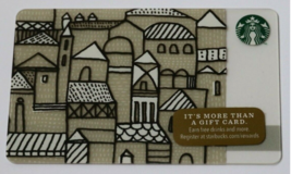 Starbucks Gift Card 2014 Christmas Medieval Village Limited 99 Series New - £6.28 GBP
