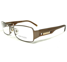 Anne Klein Eyeglasses Frames AK 9078 469-S Brown Rectangular Full Rim 54-17-135 - £40.00 GBP