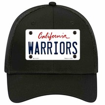 Warriors California State Novelty Black Mesh License Plate Hat - £22.79 GBP
