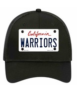 Warriors California State Novelty Black Mesh License Plate Hat - €24,74 EUR