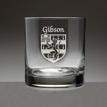Gibson Irish Coat of Arms Tumbler Glasses - Set of 4 (Sand Etched) - £54.23 GBP