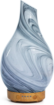 Essential Oil Diffuser, Art Blown Glass Ultrasonic Aroma Diffuser 100Ml Cool Mis - £39.27 GBP