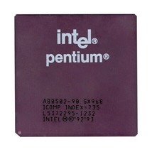 Intel Pentium 90, SX968, A80502-90 , vintage CPU, GOLD - £11.24 GBP