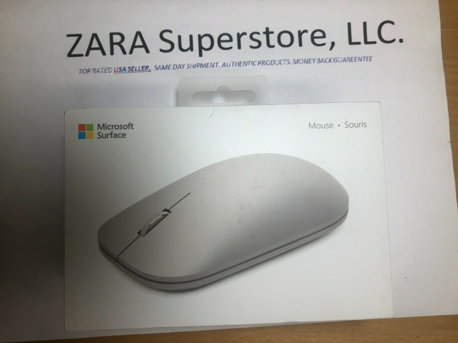 Primary image for Microsoft Surface Mouse Gray - Wireless - Bluetooth - WS3-00001 Silver