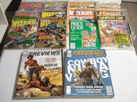 16 Comic Magazines Wizard 10 17 21 22 39 40 215 216 Hero 1 2 6 8 Previews 251 - £16.11 GBP