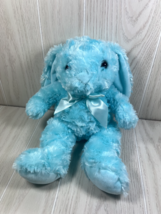 Inter-American Products blue plush bunny rabbit Easter stuffed animal te... - £10.11 GBP