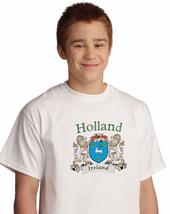 Holland Irish Coat of arms tee Shirt in White - $15.63+