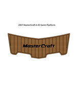 2007 MasterCraft X-45 Swim Platform Pad Boat EVA Foam Faux Teak Deck Flo... - $407.17 CAD