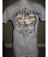 New SKIN Junior T-Shirt White w/foil print CUTE!! Large - $15.99