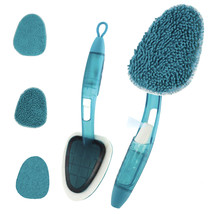 4-N-1 Handy-Home Cleaning Set Purposes Wood Windows Mirrors 3 Changeable... - £7.77 GBP