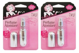 2X Hollywood Fashion Secrets Fragrance Atomizer, Leak-Proof Dispensable Reusable - £11.89 GBP