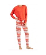 JENNI 2Pc Long Sleeve Mix It Papaya Punch Fairisle Pajama Set XX LARGE (... - £20.35 GBP