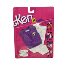 VINTAGE 1988 BARBIE KEN WEEKEND CLOTHES FASHIONS # 1328 MATTEL NEW IN PA... - $26.63 CAD