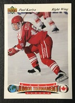1991-92 Upper Deck Czech Paul Kariya #50 Rookie Hockey Card - MINT - £2.28 GBP