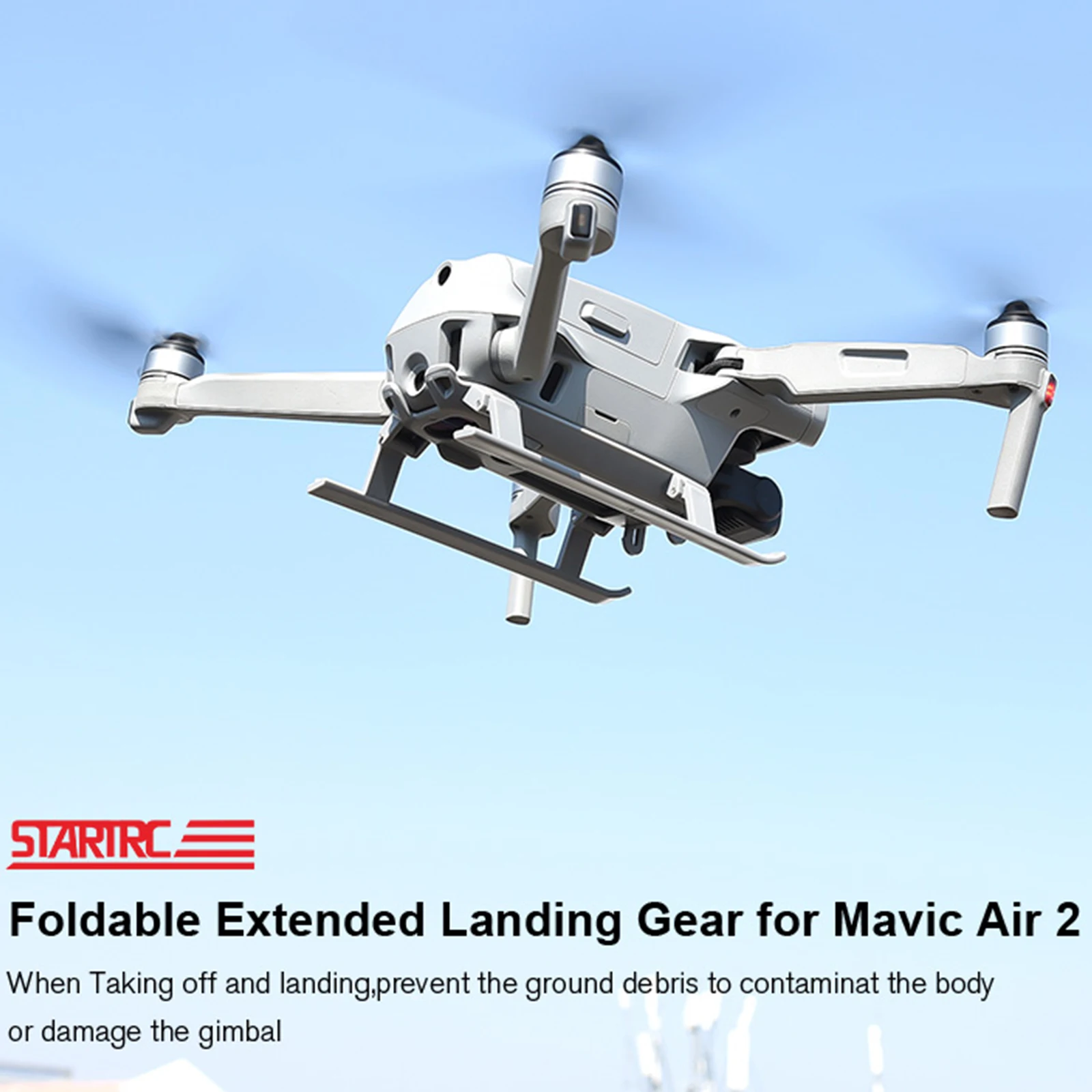 Play DJI Air 2S Landing Gear FolAle Expansion Landing Gear Landing Kit For DJI M - £23.10 GBP