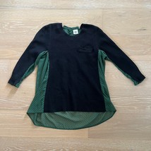 Cabi #3520 Get Together Sweater Black Green XS - £25.30 GBP