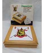Dragon Wyck Collection Wooden Card Case With 2 Decks - £34.07 GBP