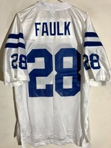 Reebok NFL Jersey Indianapolis Colts Marshall Faulk White sz XLARGE - £16.24 GBP