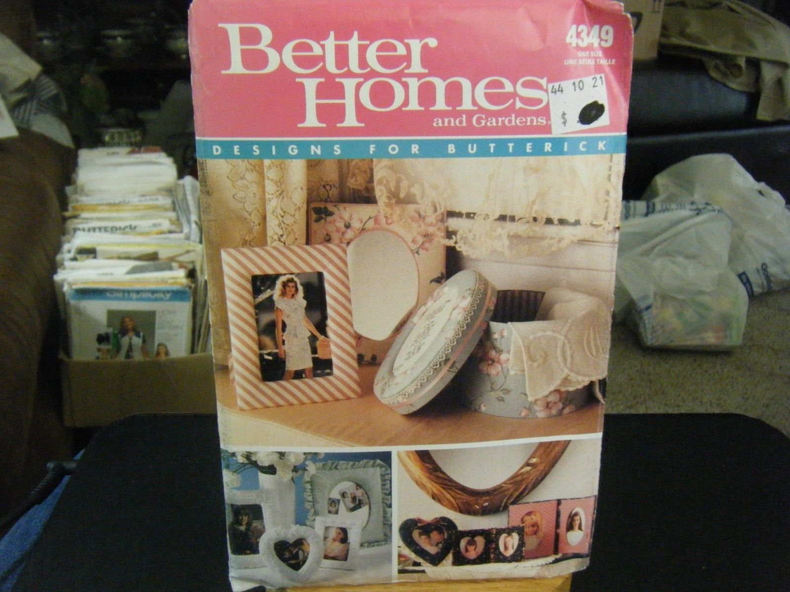 Butterick Better Homes & Gardens 4349 Picture Frames Pattern - $6.60