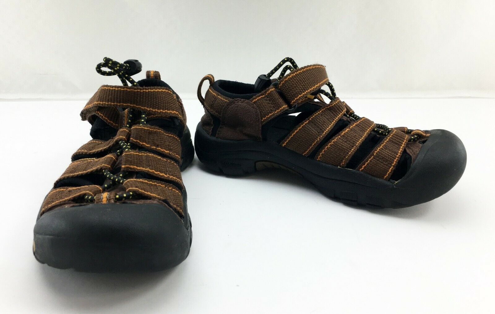 Primary image for Keen Brown Waterproof Closed Toe Hook Loop Sport Sandals - Youth Kids Size 13