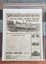 Vintage John Deere 1928 Manure Spreader Advertisement - £16.54 GBP