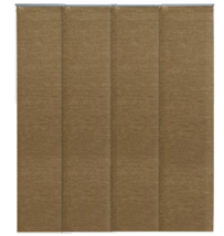Godear Design Almond Cordless Semi-Sheer Adjustable Sliding Window Panel... - $104.50