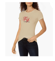 marky g apparel t-shirt women&#39;s 6004 - FIJI - tee-shirt - Size SMALL -Soft Cream - £6.08 GBP