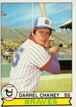 1979 Topps Darrel Chaney 184 Braves EXMT - $1.25