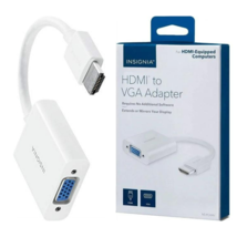 Insignia HDMI Male to VGA Female Adapter Display Port Converter Universal OEM - £5.27 GBP