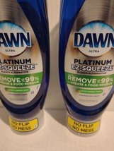 2 Pack Dawn Ultra Platinum EZ-Squeeze Green Papaya Scent Dishwashing Liq... - £24.07 GBP