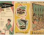 Andalucia Spain Tour Brochure 1958 California Cafeterias Travel Melia - £13.96 GBP