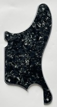 Guitar Pickguard For Fender Tele Caballo Tono Ligero  4 Ply Black Pearl - $14.89