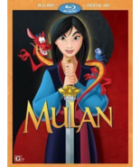 *Mulan Disney Blu-ray + Digital HD + Slipcover NEW - $11.62