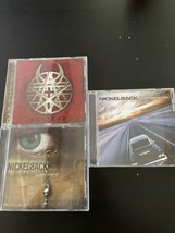 Nickelback Disturbed Cd Lot (3) Rock Metal 2000s Alternative - $13.71