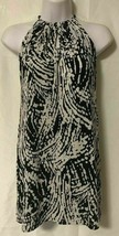 Womens Keyhole Neckline Black &amp; White Mini Shift Dress Moda&amp;Cia Peru Size 1 EUC - £7.93 GBP