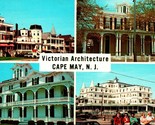 Cape May New Jersey NJ Victorian Archiotecture Multiview Vtg Chrome Post... - $2.92