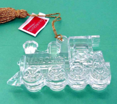 Waterford Marquis Crystal TRAIN ENGINE Ornament 2014 #165113 Undated New - $36.90